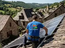 Panneaux solaires photovoltaïques toiture Aveyron MC12 ELECTRICITÉ